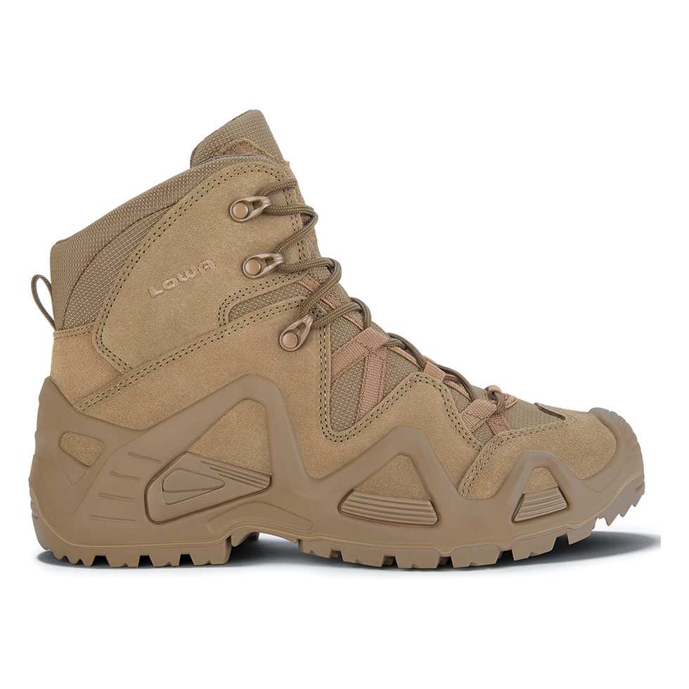 Scarpe Militari Uomo Lowa Zephyr Mid TF Marroni ROQFCY-689